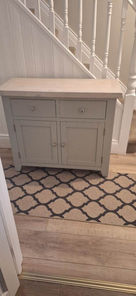 Small Grey Sideboard / Console Table – Good Condition