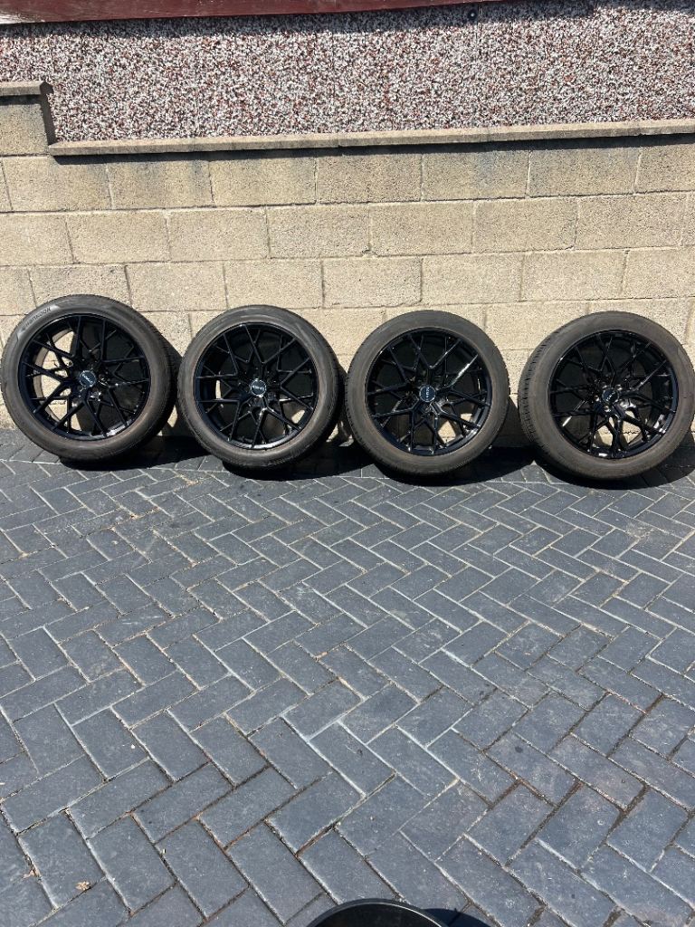 20 inch Romac black alloy wheels SUV 