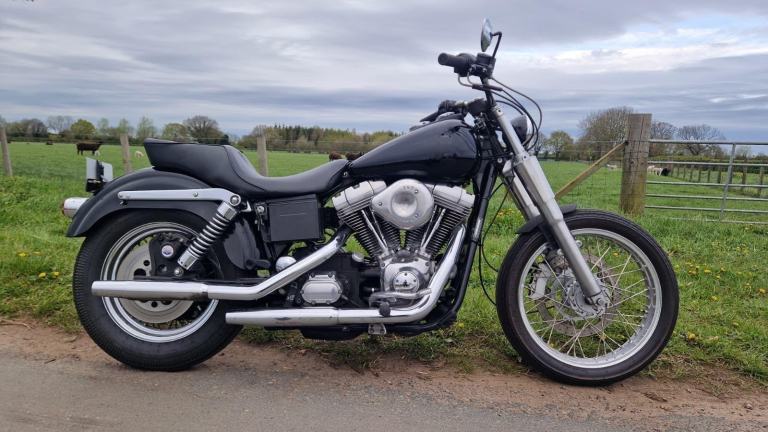 1999 S Harley Davidson Dyna 1584 FXDC Super Glide Custom Custom Cruiser 4900 Mil