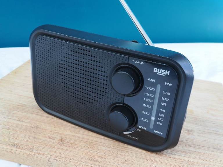 Portable Bush AM-FM Radio