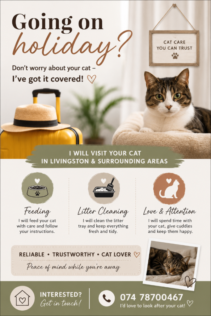     Keeping your cat happy while you travel
