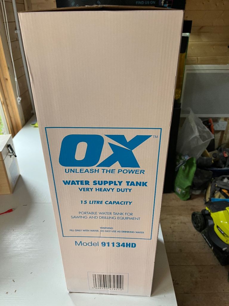 OX Water Supply Tank 15 Litre Capacity – Model 91134HD | in Totton ...