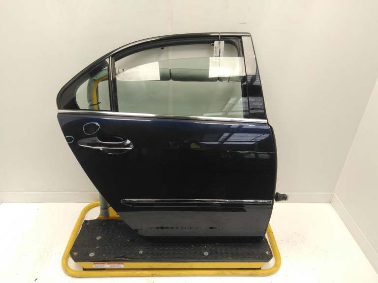 Honda Legend Rear Door O/S 2004-2012 Black 4 Door Saloon Rh