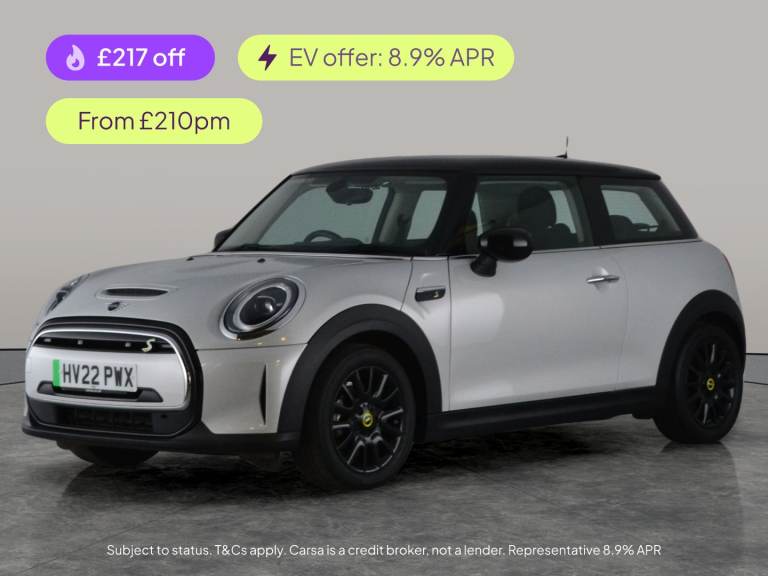 2022 MINI Hatch 135kW Cooper S Level 1 33kWh 3dr Auto HATCHBACK ELECTRIC Automatic