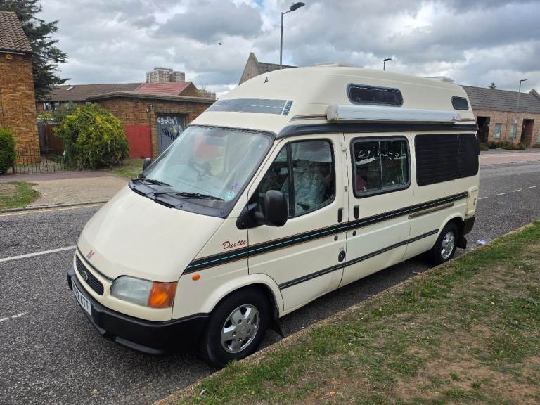 ford transit 2.5 turbo diesel automatic 2 berth duetto campervan 65k miles 