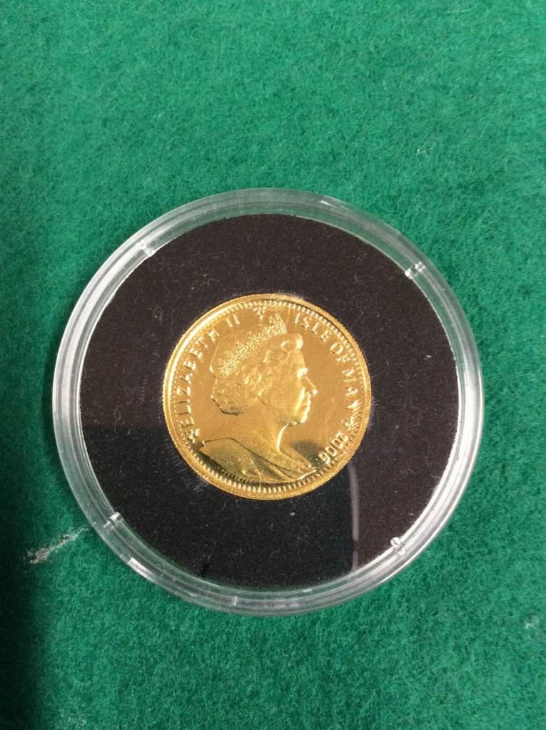 Solid Gold Proof Coin