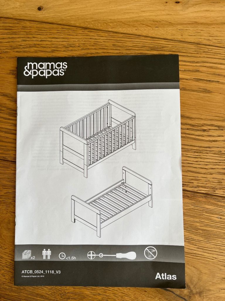 Cotbed Mamas and Papas Atlas