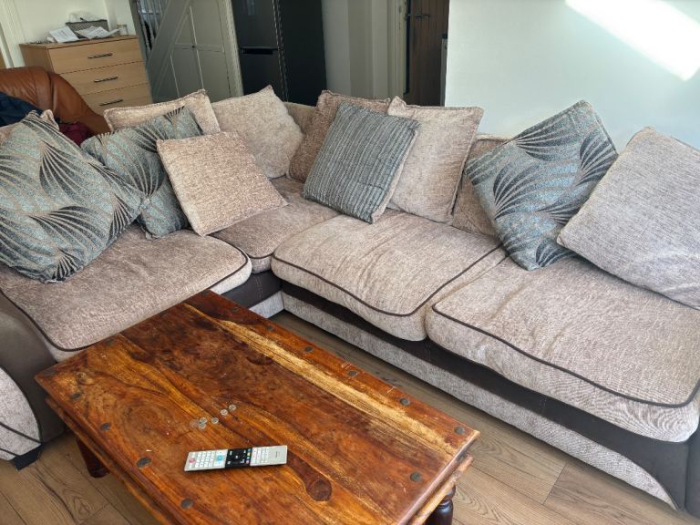 Large corner sofa