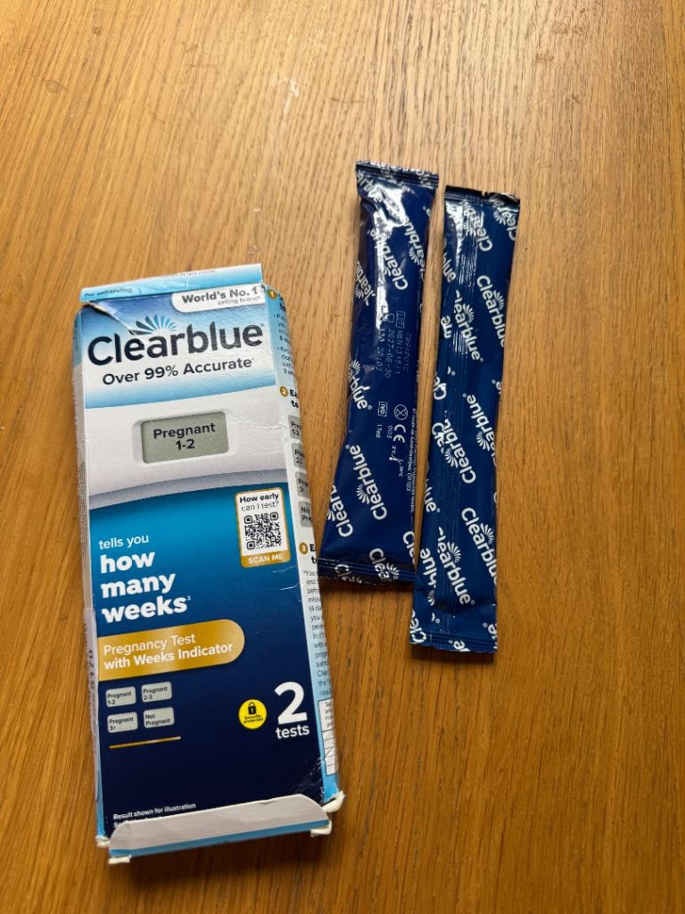 Clearblue Pregnancy Test with Weeks Indicator – 2 Tests, New