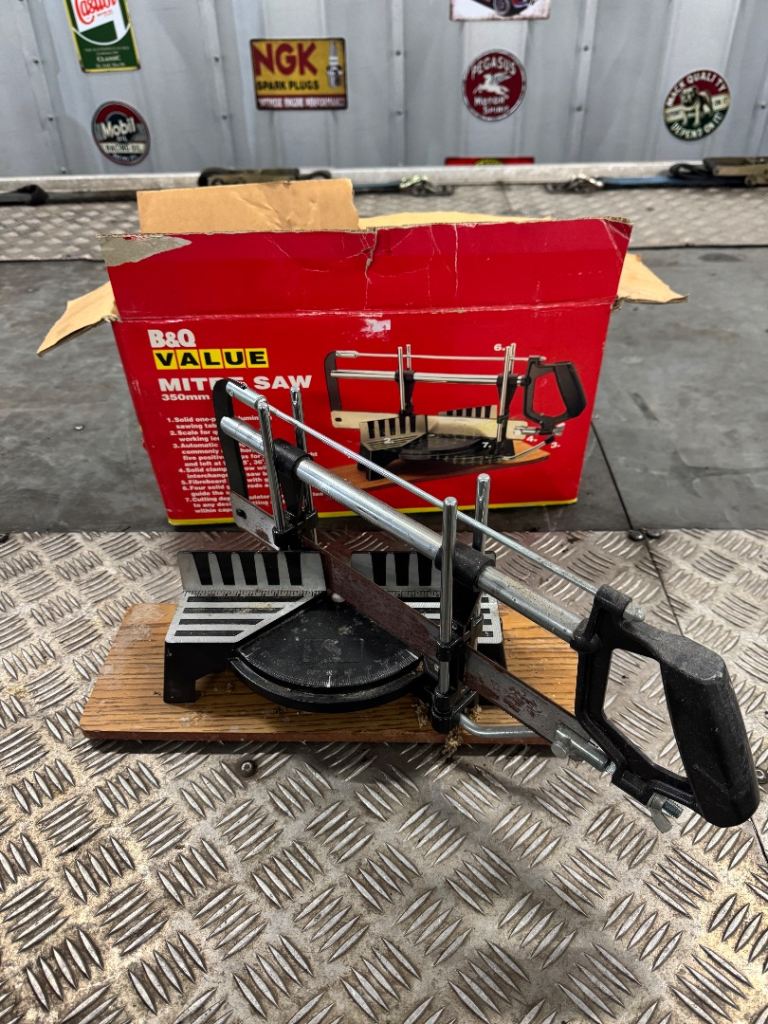 image for Mitre saw used condition comes with box and instructions