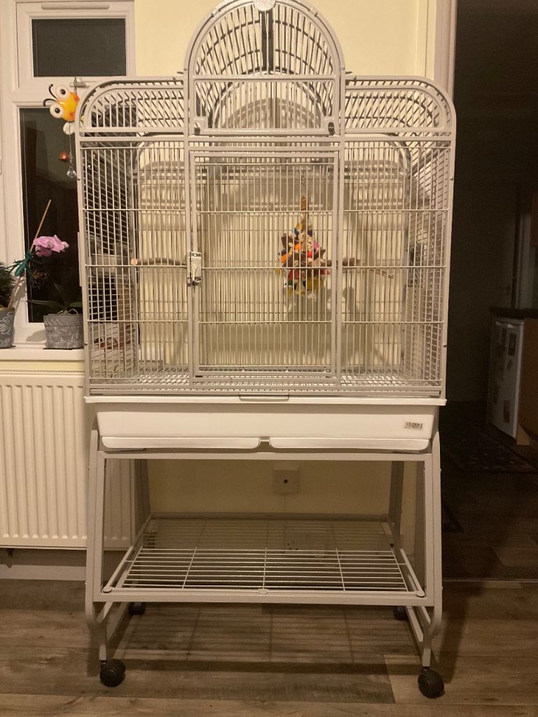 Rainforest Santa Fe parrot cage.