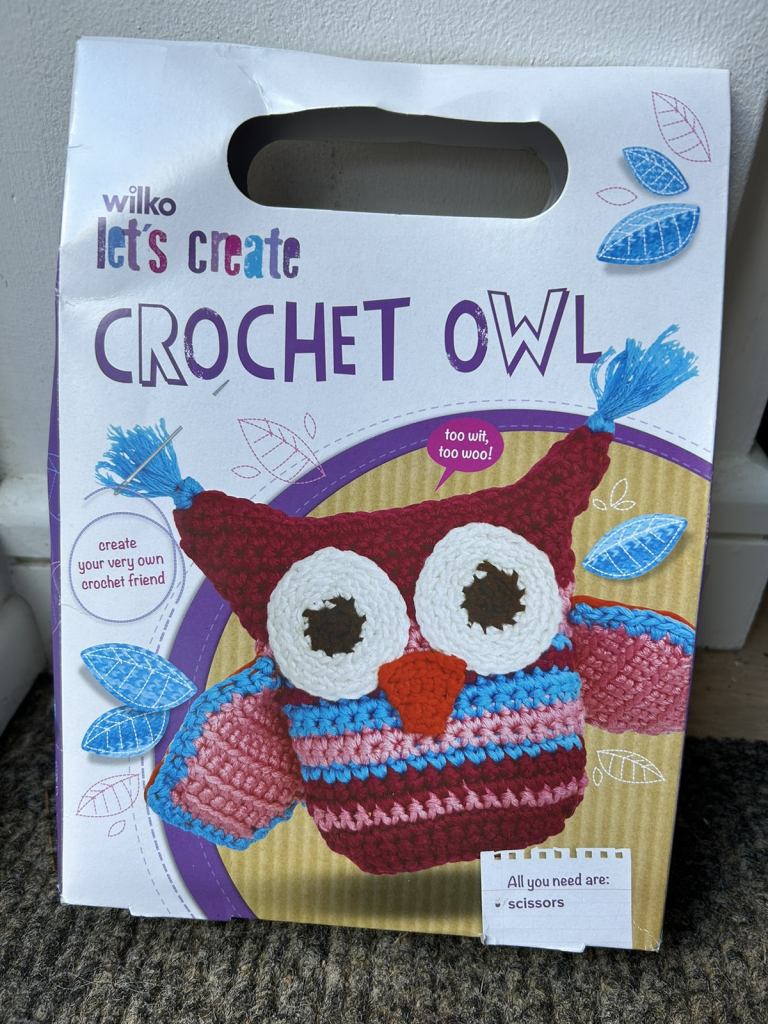 Crochet Owl crafting kit