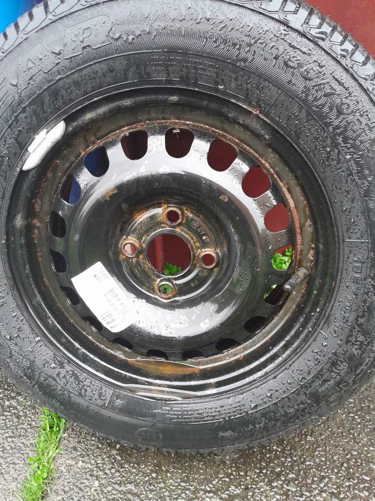 Brand new goodyear tyre on Corsa Steel Wheel
