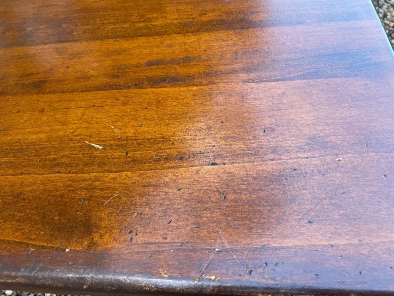 John Lewis vintage antique style industrial dining table 