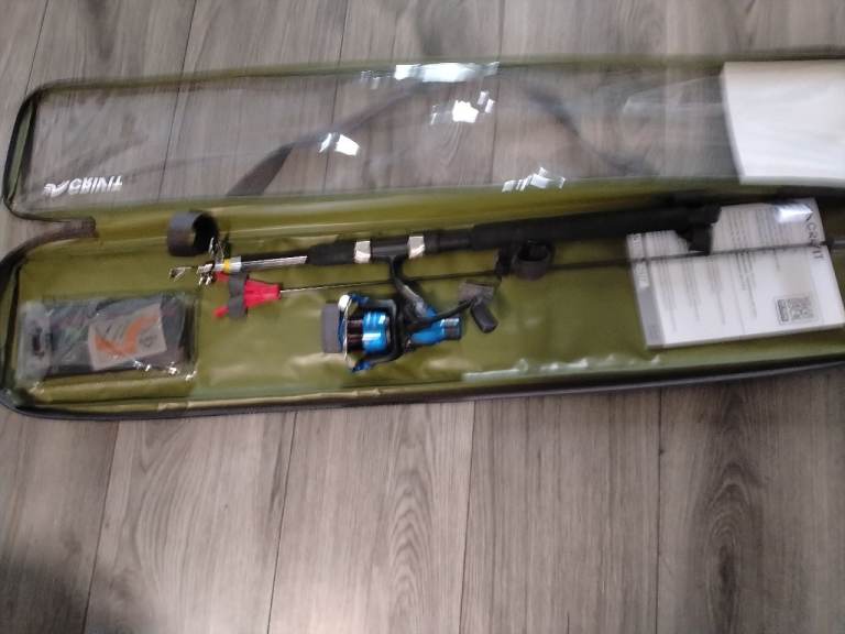 2 x Telescopic fishing rods & reels
