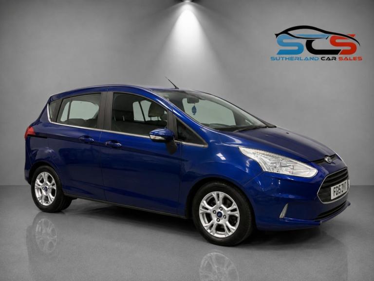 2016 Ford B-MAX 1.0T EcoBoost Zetec MPV 5dr Petrol Manual Euro 5 (100 ps) MPV Petrol Manual