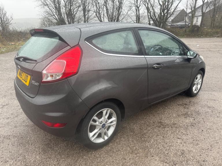 2016 Ford Fiesta 1.25 Zetec Euro 6 3dr HATCHBACK Petrol Manual