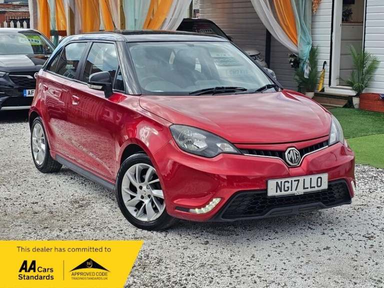 2017 MG MG3 1.5 VTi-TECH 3Form Sport Euro 6 (s/s) 5dr HATCHBACK Petrol Manual