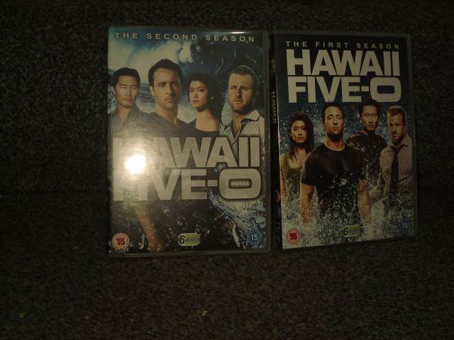 Hawaii Five-0 DVD Box Sets - Seasons 1 & 2, Good Condition | in
