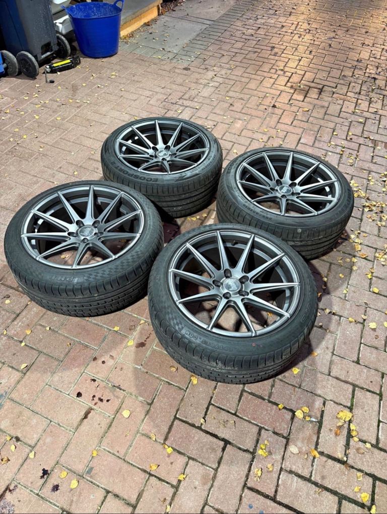 19” BOLA CSR gunmetal grey 5x112