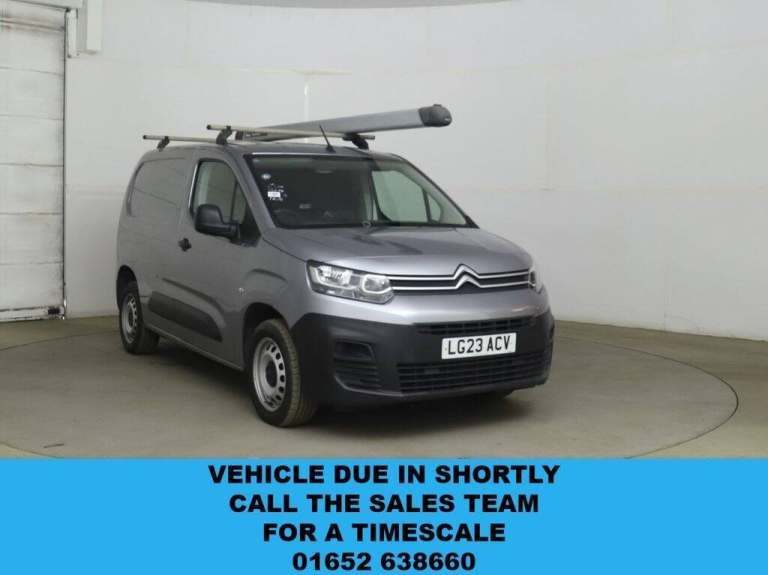 2023 Citroen Berlingo 1.5 BlueHDi 1000Kg Enterprise Ed 100ps 6 Speed S/S PANEL VAN DIESEL Manual