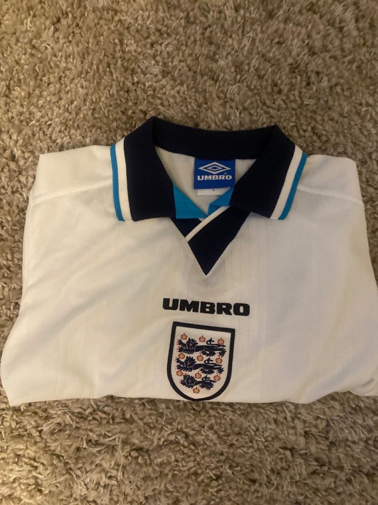 UMBRO England Collector's Vintage Football Shirt - Great Condition