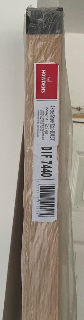 Howdens oak door £60 BRAND NEW
