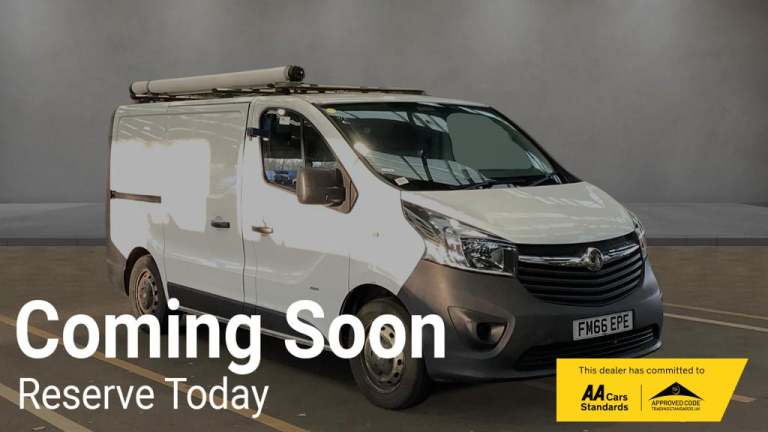 2017 Vauxhall Vivaro 1.6 CDTi 2900 ecoFLEX Panel Van 5dr Diesel Manual L1 H1 Euro 6 (s/s) (95 ps ...