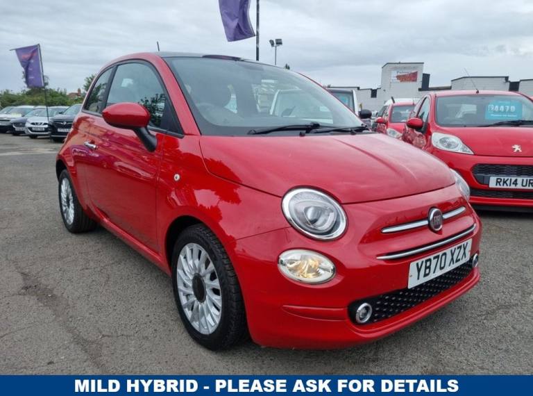 2020 Fiat 500 1.0 LOUNGE MHEV 3d 69 BHP Hatchback Petrol/Electric Hybrid Manual