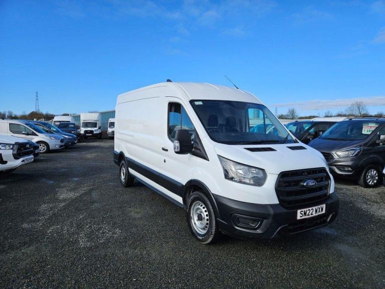 2022 ON 22 PLATE FORD TRANSIT 350 LEADER ECOBLUE 100 L3H2 LWB 63K ULEZ FREE ZONE