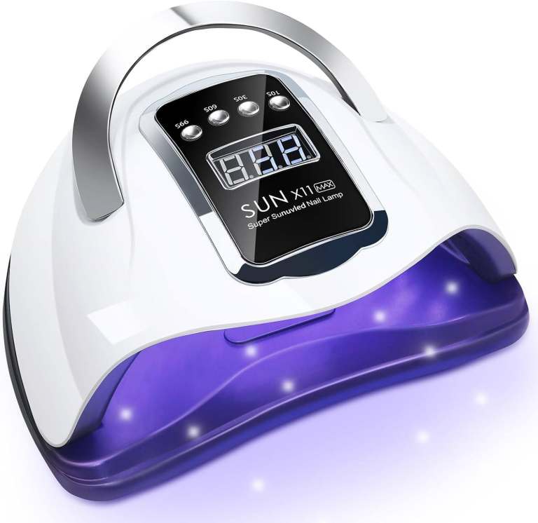 SUN X11 MAX 320W UV LED Nail Lamp Gel Dryer 66 LEDs Auto Sensor 4 Timer