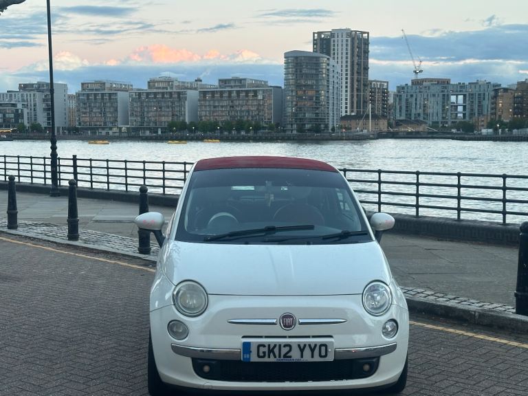 Fiat, 500, Convertible, 2012, Manual, 875 (cc), 3 doors
