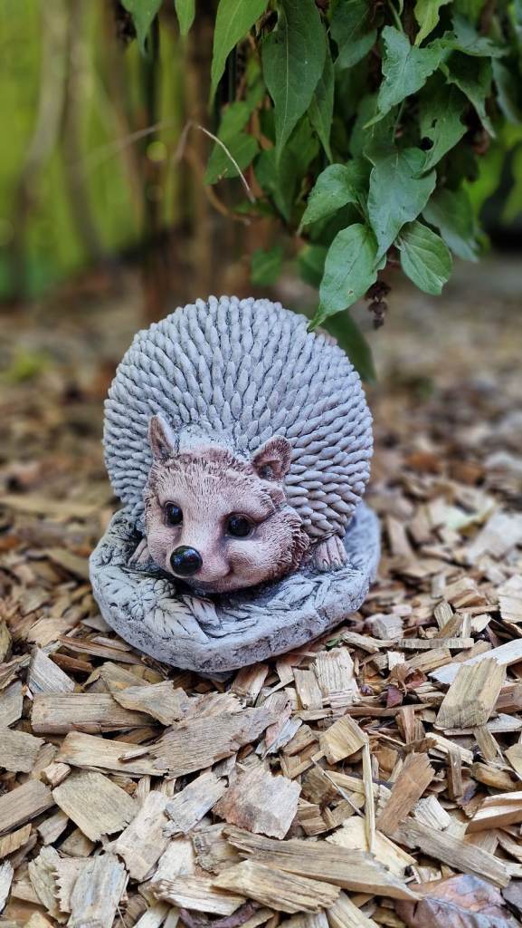 Hedgehog stone statue,garden ornament