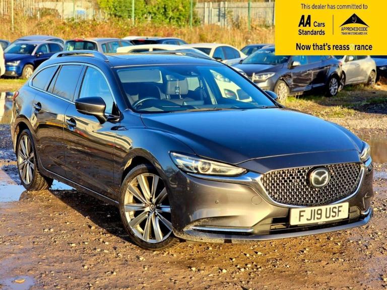 2019 Mazda Mazda6 2.5 SKYACTIV-G GT Sport Nav+ Tourer 5dr Petrol Auto Euro 6 (s/s) (194 ps) Estat...