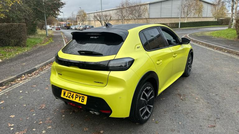 2024 Peugeot 208 1.2 Hybrid 136 GT 5dr e-DSC6 HATCHBACK PETROL Automatic