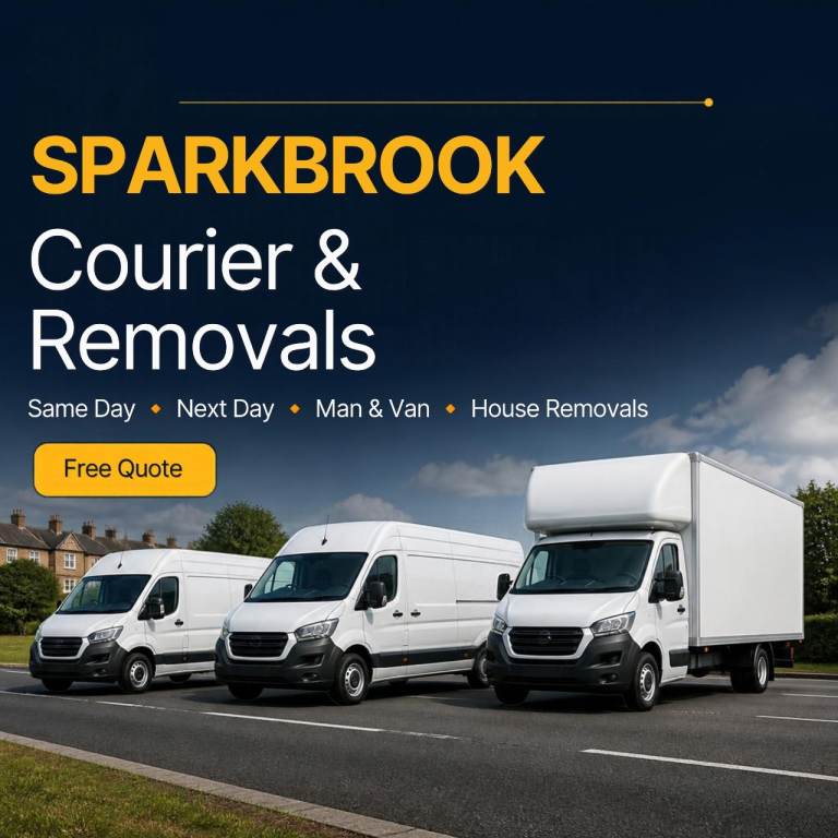 Sparkbrook - Man and Van & Removals & Same Day Courier