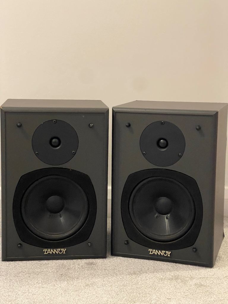 Tannoy PBM 6.5 II studio monitors stereo speakers