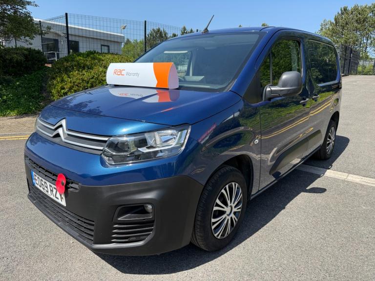 2019 Citroen Berlingo ENTERPRISE 1.5 GOOD CHEAP LOW MILEAGE 3 SEAT VAN ULEZ COMPLIANT NO VAT PANE...