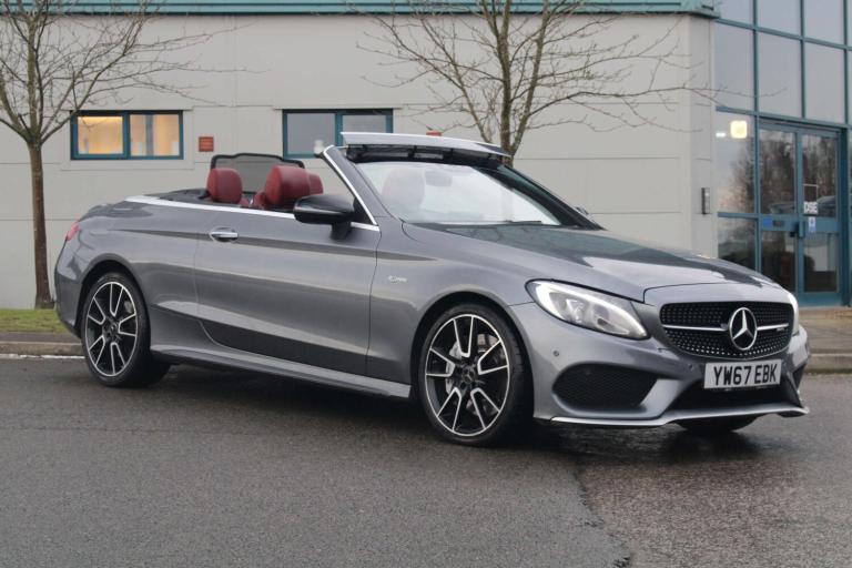 2017 Mercedes-Benz C Class 3.0 AMG C 43 Premium+ 4Matic Auto 4WD 2dr Convertible Petrol Automatic