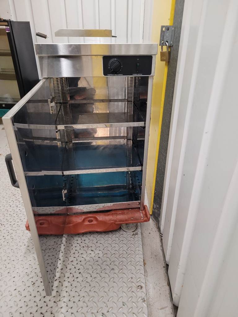 Ex display commercial Catering Restaurant  single door  hot cupboard  new