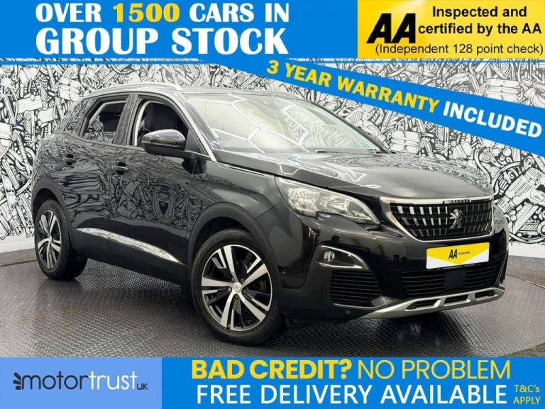 2020 Peugeot 3008 1.5 BlueHDi Allure SUV 5dr Diesel Manual Euro 6 (s/s) (130 ps) Diesel Manual