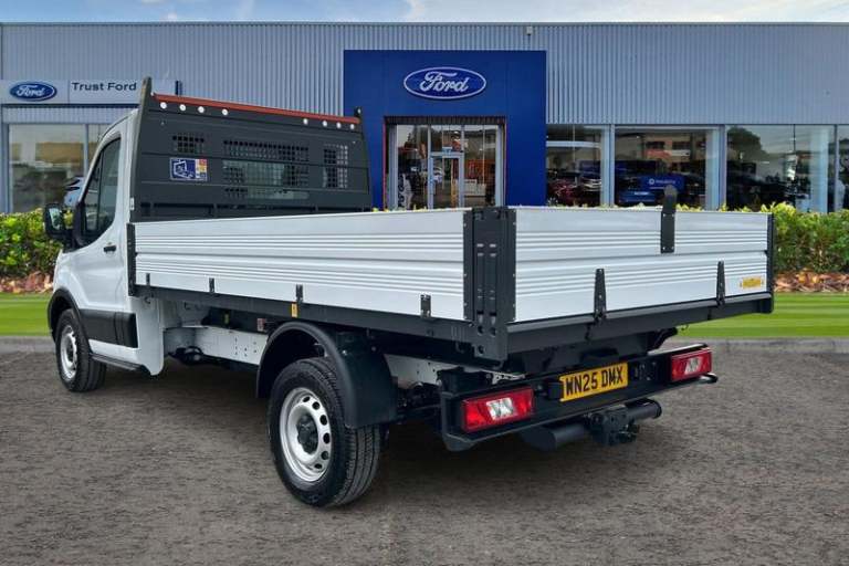 2025 Ford Transit 350 Leader L2 MWB Single Cab Tipper RWD 2.0 EcoBlue 165ps 1 Way DAP, FRONT  Tip...