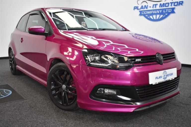 2016 Volkswagen Polo 1.0 TSI BlueMotion Tech R-Line Euro 6 (s/s) 3dr Hatchback Petrol Manual