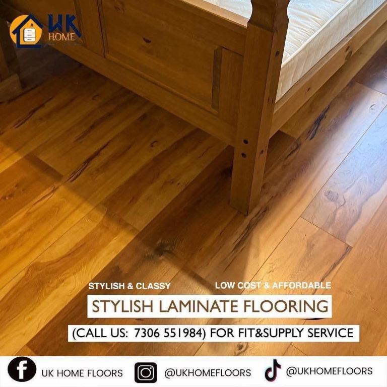 Low cost stylish laminate flooring 