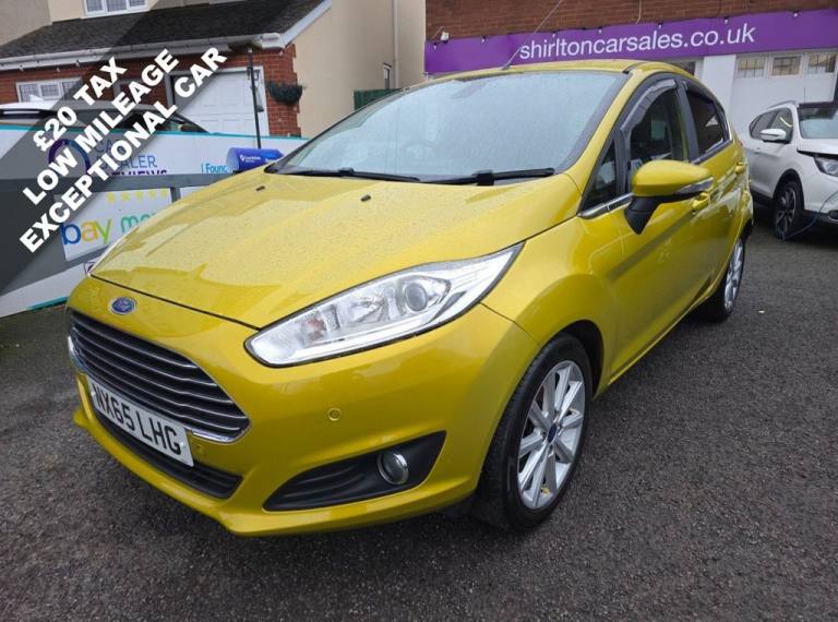 2015 Ford Fiesta 1.0T EcoBoost Titanium Hatchback 5dr Petrol Manual Euro 6 (s/s) (100 ps) Hatchba...