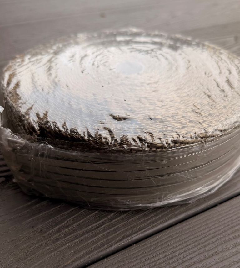 20M/5cm Heat Wrap Titanium Gold Tape Exhaust Insulating Downpipe Manifold+20Ties