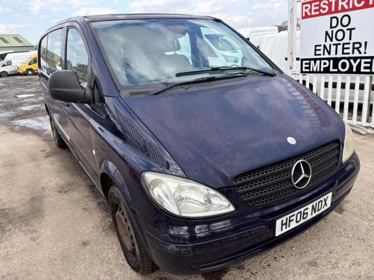2006 Mercedes-Benz Vito 111CDI Van PANEL VAN DIESEL Manual