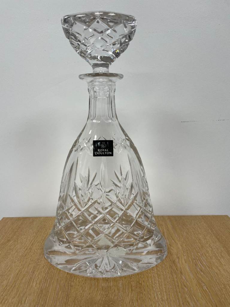 Royal Doulton Fine Lead Crystal Decanter