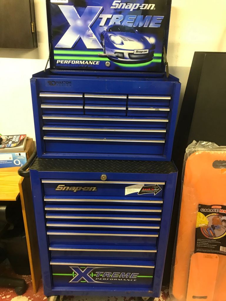 Snap on tool box