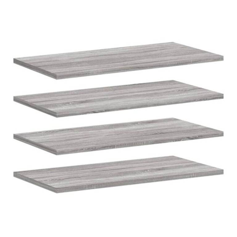 Wall Shelves 4x pcs for sale - sonoma grey colour 